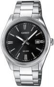 Casio Herreur MTP-1302D-1A1VDF Classic Sort/Stål Ø38.5 mm