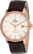 Rado Herreur R22877025 Coupole Hvid/Læder Ø41 mm