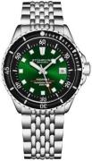 Stührling Original Herreur 1009.03 Radiance Grøn/Stål Ø42 mm