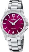 Festina Dameur F20593-2 Mademoiselle Rosa/Stål Ø34.5 mm