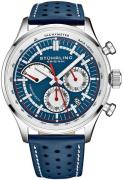 Stührling Original Herreur 934.02 Monaco Blå/Læder Ø42 mm