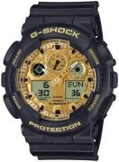 Casio Herreur GA-100GGB-1A9ER G-Shock Guld/Gummi Ø51.2 mm