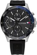 Tommy Hilfiger Herreur 1791724 Sort/Gummi Ø46 mm