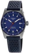 Tissot Herreur T149.407.16.041.00 PR516 Blå/Læder Ø38 mm