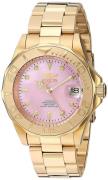 Invicta Herreur 28693 Pro Diver Rosa/Gul guldtonet stål Ø40 mm