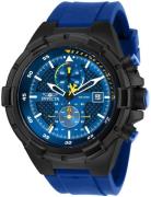 Invicta Herreur 28092 Aviator Blå/Gummi Ø50.5 mm