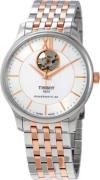 Tissot Herreur T063.907.22.038.01 Tradition Sølvfarvet/Rosaguldtonet