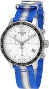 Tissot Herreur T095.417.17.037.19 Quickster Hvid/Stål Ø42 mm