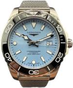 Longines Herreur L3.788.4.99.6 Hydroconquest Blå/Stål Ø42 mm
