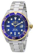 Invicta Herreur 12566 Pro Diver Blå/Stål Ø47 mm