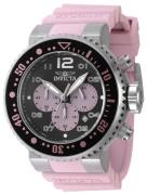 Invicta Herreur 47197 Pro Diver Sort/Gummi Ø52 mm