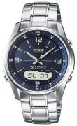 Casio Herreur LCW-M100DSE-2AER Radio Controlled Blå/Stål Ø40 mm