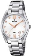 Festina Dameur F16790-A Sølvfarvet/Stål Ø37 mm