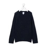Strikvarer, Blå Tricot Sweater til Piger