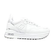 Elegante hvide damesneakers