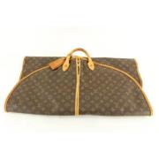 Vintage Brun Lærred Louis Vuitton Rejsetaske