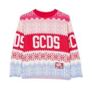 GCDS Sweaters Red