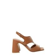 Cuoio Heeled Mules