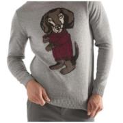 Men Clothing Sweatshirt Grey AW21