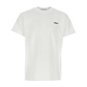 Hvid bomuld T-shirt sæt - Klassisk stil