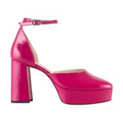 Elegante Pink Patent Læder Pumps