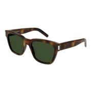 Stilfulde solbriller - Havana/Grøn