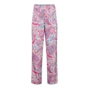 Kvinders Elin Bukser - Pink Paisley