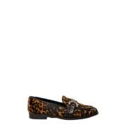 Leopard Print Loafers - Kvinders Lave Sko