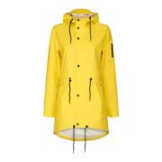 Notyz Raincoat W. Bag Regnjakker 40357 Yellow