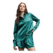 Aly satin shirt