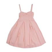 Pink Bodice Viscose dress