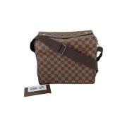 Brugt Louis Vuitton Damier Ebene Canvas Naviglio Skuldertaske