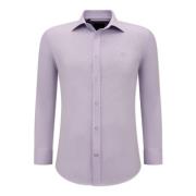 Oxford-skjorter i ensfarvet til mænd - 3128