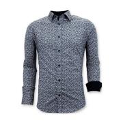 Mænds skræddersyede skjorter - Slim Fit skjorter - 3045