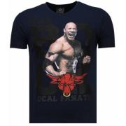 The Rock Rhinestone - Herre T-Shirt - 5763N