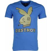 Bunny Destroy - T Shirt Mand - 1334B