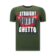 Hr. T Shirt Straight Outta Ghetto