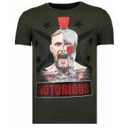 Notorious Warrior Rhinestone - T-shirt Herre - 13-6216K