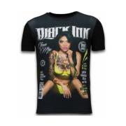 Black Ink Crew Digital Rhinestone - Herre T-Shirt - 5984