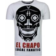 El Chapo Flockprint - Herre T-shirt - 5084W