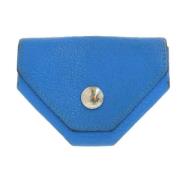 Brugt Hermès taske i blåt læder