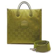 Brugt grøn nylon Gucci taske
