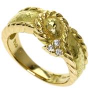 Brugt Gul gul Céline-ring i guld