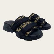 Brugte Sorte stof Dior sandaler