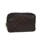 Pre-owned Canvas louis-vuitton-tasker