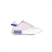 Cloud White Pink Purple Sneakers