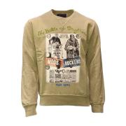 Brighton Battle Beige Sweater med Rund Hals