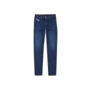 Slim-Fit Blå Jeans 2019 D-Strukt