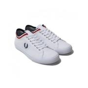 Twill Sneakers med Tippet Manchet