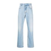 Løstsiddende jeans med mellemhøj talje